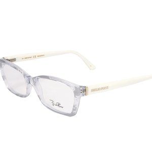 NEW   EMILIO PUCCI EP2715 53-15-135 CRYSTAL WHITE EYEGLASSES